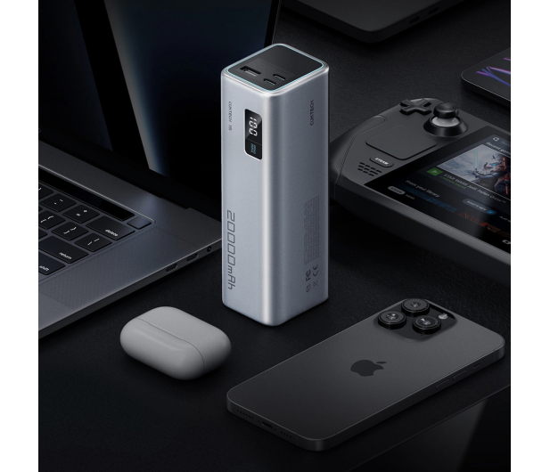 Cuktech Powerbank CUKP200XGLGR 85W 20000mAh 2 x USB-C 1 x USB-A - 1487970 - zdjęcie 2